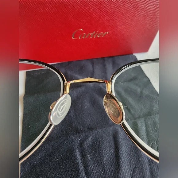 CARTIER - gold frames - Picture 2 of 5